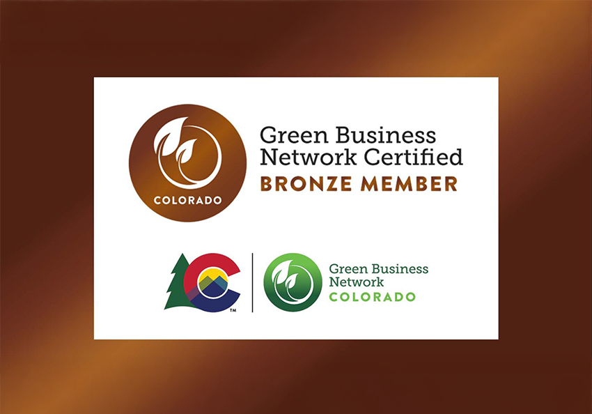 badge for Bronze member of the Green Business Network